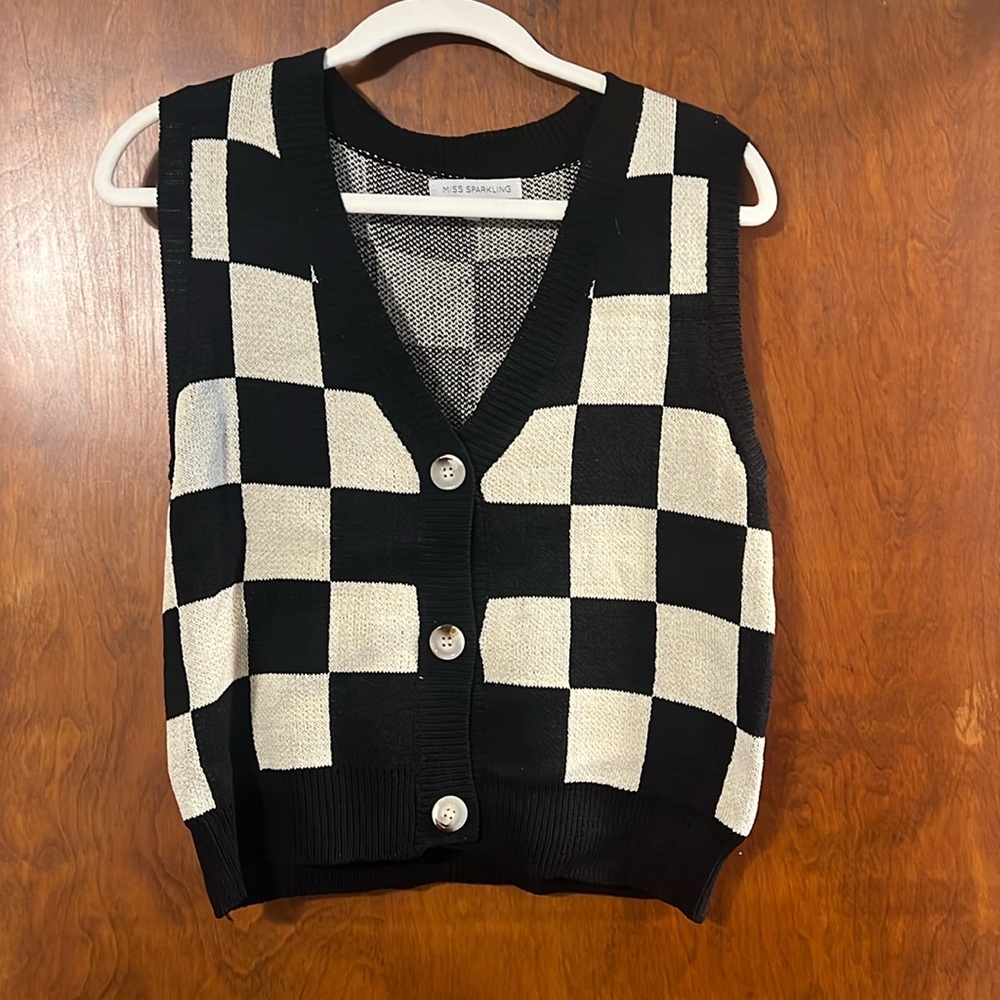 Miss Sparkling Sweater Vest